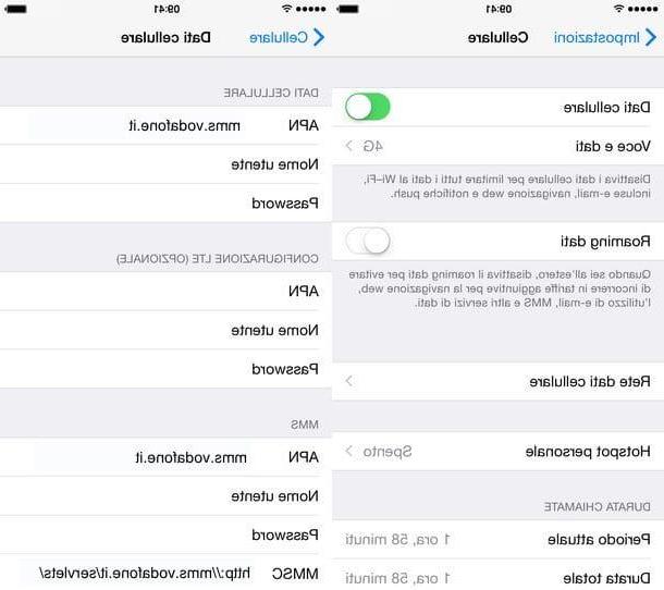 How to configure Vodafone MMS